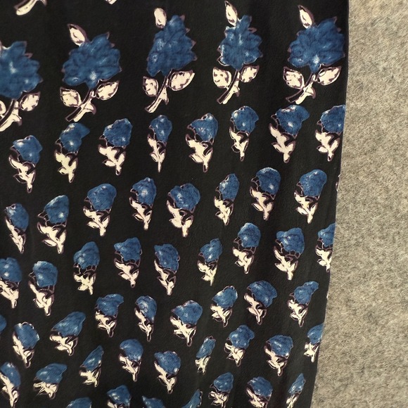 Ulla Johnson Naomie 100% Silk Harem Pants Womens 6 Floral Lightweight Stretch - Picture 4 of 12